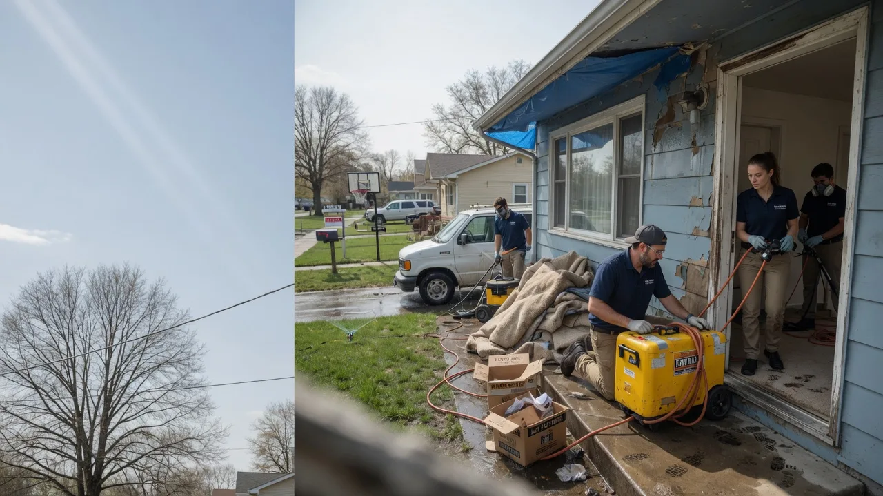 Basement Flood Cleanup in Sterling, CO near me
